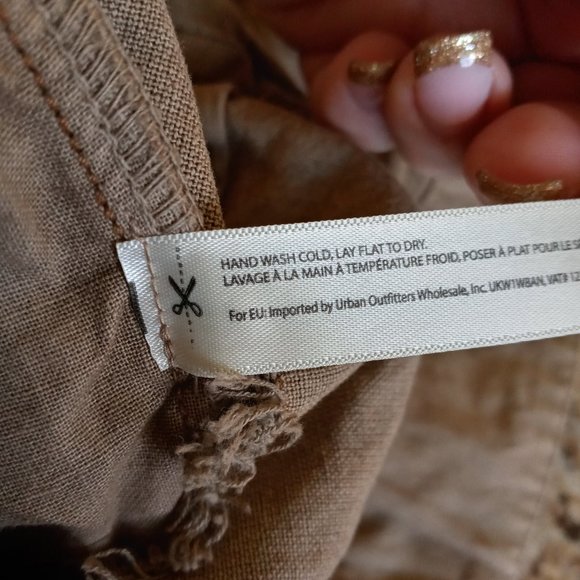 NWT FP One Free People One Penny High-Rise Shorts with Tie Belt and Pockets - Picture 13 of 16